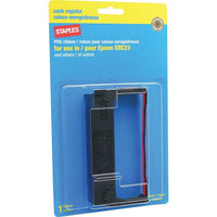 Staples - Ruban d'impression pour imprimantes Epson, ERC-23-Ruban d'impression à prix abordable pour imprimantes Epson et autres marques.   