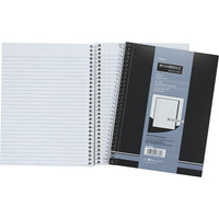 Cambridge - Bloc-notes de qualité supérieure, 7-1/4 po x 9-1/2 po, 80 feuilles, réglage large-Les couvertures robustes vous permettent de transporter ces carnets partout