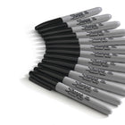 Sharpie - Marqueurs permanents - pointe fine - noir - paquet de 36-Crée des marques permanentes sur la plupart des surfaces difficiles à marquer