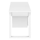 Monarch Specialties - 7690 Bureau 48 po L - Blanc Orientation Gauche Ou Droite-7