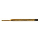 Merangue - Recharge pour stylo à bille de type P - pointe moyenne - noir - paquet de 2  -Recharge pour stylo à bille de type P avec encre noire