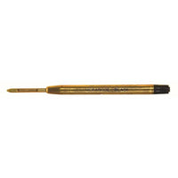 Merangue - Recharge pour stylo à bille de type P - pointe moyenne - noir - paquet de 2  -Recharge pour stylo à bille de type P avec encre noire