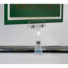 Eddie's - Porte-affiches Versa Clip - 4" de long - transparent - 2Paquet de 5 (130652-25)-Plastique