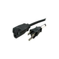StarTechMD ® Rallonge de cordon de 10 pi de calibre 14 AWG, noir-La rallonge de cordon d’alimentation prolonge la distance d’un moniteur, d’un numériseur ou d’une imprimante d’un PC