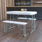 Flash Furniture – Table et bancs pliants en plastique (DADYCZ103)-6