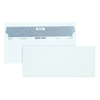 Quality Park #10 Security Tinted Business Envelopes with Self Seal Closure - 4-1/8" x 9-1/2" - 500 Pack-Contemporary side seam construction looks modern and professional with fully gummed flaps for a secure seal