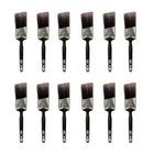 CTG Brands – Pinceau de qualité professionnelle, 2 po x 11 po, noir, paq./12-Emballage : Inclut 12 pièces