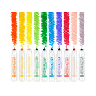 Crayola - Marqueurs à trait large Silly Scents Smash-Ups - Paquet de 10-La pointe oblique permet de tracer des traits fins ou des lignes épaisses.