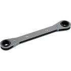 Gray Tools – Clé plate polygonale à cliquet de 5/8 X 3/4 po, 12 pans, fini chromé miroir-Taille : 5/8 x 3/4 po
