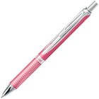 Pentel - Stylos rétractables EnerGel Alloy à encre gel liquide - 0,7 mm - rose-Prise texturée distinctive