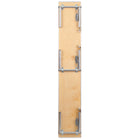 Flash Furniture – Dessus de bar amovible à structure argentée, 72 x 12 x 12 po, bois de bouleau (XA72RS)-Dessous avec 2 couches de vernis en polyuréthane