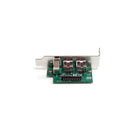 StarTech  Adaptateur pour carte FireWire à Mini PCI Express 1394 2b 1a, 3 ports-1 port FireWire-400 externes à 6 broches avec débit de transfert des données atteignant 400 Mb/s
