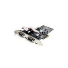 StarTech  Carte adaptateur PCI Express natif à 4 ports série RS-232 avec émetteur-récepteur 16550 UART-Quatre ports série RS232 rapides, avec prise en charge de transfert de données pouvant aller jusqu’à 128000 bp/s