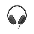 Logitech - Zone Vibe Casque sans fil - Version MS Teams-Le casque sans fil Zone Vibe est plus léger que la plupart des casques supra-auriculaires et les coussinets sont fabriqués en mousse à mémoire de forme pour des heures de confort