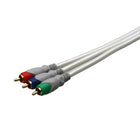 Electronic Master – Câble d’appoint à 3 RCA mâle à mâle de 6 pi, 2 x 6,3 x 9,5 po, gris-Câbles abordables de grande qualité permettant d’obtenir la meilleure qualité d’image que votre système peut fournir
