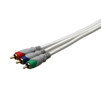 Electronic Master – Câble d’appoint à 3 RCA mâle à mâle de 6 pi, 2 x 6,3 x 9,5 po, gris-Câbles abordables de grande qualité permettant d’obtenir la meilleure qualité d’image que votre système peut fournir