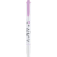 Zebra - Surligneur Mildliner à double extrémité - Lilas-Lilas