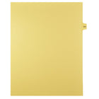 Markmaker - 25 tabs/PQT,5 PQT/Boite, Intercalaires imprimes Legal, Chamois, 1/15th coupe| format lettre, sans trous, Numero 154-Intercalaires imprimes Legal