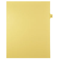 Markmaker - 25 tabs/PQT,5 PQT/Boite, Intercalaires imprimes Legal, Chamois, 1/15th coupe| format lettre, sans trous, Numero 154-Intercalaires imprimes Legal