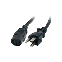 StarTech Câble dâââ€š¬ââ€ž¢alimentation PXT10115 de 15 pi-Prise NEMA 5-15 (Amérique du Nord) et ports d’alimentation IEC 60320 C13 pour une connexion efficace