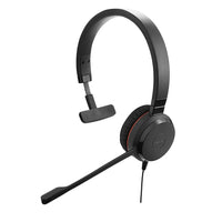 Jabra - Casque mono Evolve 20SE UC (4993-829-409)-Une conversation plus claire pour une plus grande efficacité - Un casque professionnel d’entrée de gamme avec une gestion facile des appels et un son exceptionnel pour les appels et la musique
