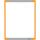 Quartet® - Tableau aimanté à marqueurs à effacement sec, 11 po x 14 po, cadre aux couleurs variées-Fini argenté avec cadre en plastique  