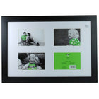 Nexxt – Cadre pour collage Langford pour 4 photos, 12 x 18 po, noir-Fini noir mat
