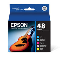 Epson® – Cartouches d'encre couleur T048920, paquet combiné-Cartouches d'encre cyan, cyan clair, magenta, magenta clair et jaune  