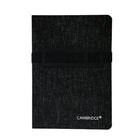 Cahier commercial Cambridge avec bande élastique pour crayon/téléphone , 192 pages, charbon (590013)-Feuilles blanches au format 8 "x 5-1 / 2"