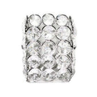 Elegance – Porte-bougie carré en cristal étincelant (72872)-Porte-bougie