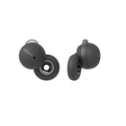 Sony - Miniécouteurs véritablement sans fil LinkBuds - Gris-Jusqu'à 5,5 heures d'autonomie et jusqu'à 17,5 heures au total avec le boîtier de recharge