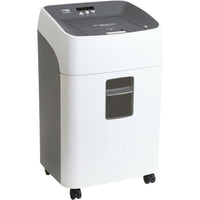 Dahle - ShredMATIC SM 300 Déchiqueteuse à coupe croisée-CD/DVD, cartes de crédit, trombones, agrafes, 12 pi/min, 14 feuilles
