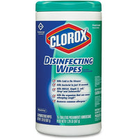 Lingettes désinfectantes Clorox - Parfum frais - 75 lingettes-Attaquez plusieurs surfaces et dégâts avec une seule lingette efficace