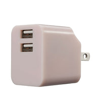 Tech Basic BTCTCC 2.4A double USB chargeur de voiture + Accueil - Rose-Universel
