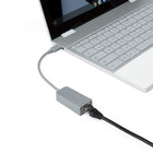 Adaptateur USB-C vers Gigabit Ethernet Cable Matters-Alimentation par le port USB-C du Chromebook ; aucune alimentation externe nécessaire