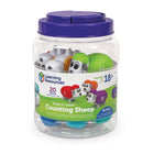 Learning Resources - Snap-n-Learn™ Compter les moutons-Faites correspondre le nombre de laine colorée des moutons aux points imprimés sur leur dos !