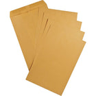 Staples - Enveloppes kraft pour catalogue avec rabats gommés, 10 x 15 po, 24 lb, brun, paquet de 100-Rabat fortement gommé activé par l'humidité pour garantir une bonne fermeture