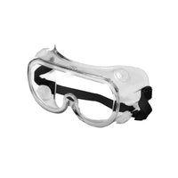 Lunettes de sécurité, monture antibuée transparente avec évents d’aération anti-éclaboussures chimiques (150030)-Taille généreuse et protection
