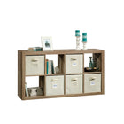 Sauder Stow-away 8 Cube Organisateur - 57.87" H - Finition Lintel Oak (421965)-8, 0 tablettes réglables