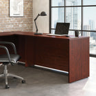 Sauder 59"W La Collection Affirm Bureau - Finition Classic Cherry-  Bords thermoplastiques résistants aux chocs et de haute qualité