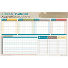 Day-Timer® – Planificateur scolaire réversible, 24 po x 36 po-Planificateur laminé souple