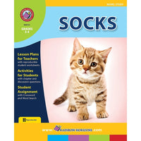 Livre numérique : Socks (format PDF, téléchargement pour 1 utilisateur), étude de roman, ISBN 978-1-55319-042-4, 3e - 4e année-Vous recevrez deux courriels : un confirmant toute la commande et l'autre avec un bouton Download Software (Télécharger le logiciel). Vous pouvez télécharger immédiatement ou revoir votre courriel pour télécharger plus tard.