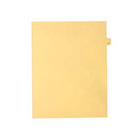 Mark Maker – Onglets séparateurs juridiques beiges, 1/26 onglets, format lettre, sans trous, lettre E, 25/paquet-Onglets séparateurs beiges, 1/26 onglets