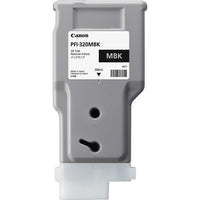 Canon – Réservoir d'encre noir mat PFI-320, 330 ml, pour TM-200, TM-205, TM-300, TM-305-1