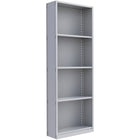 Metalware – Étagère enclenchable RK431, 5 tablettes, 36 x 12 x 100 po, gris pâle-Système de tablettes ajustables offrant un espace de rangement solide, mais économique qui convient à vos besoins