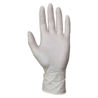 Gants d'examen en latex PRIMED Flex, moyen, paquet de 100-Entièrement microtexturé avec dextérité améliorée pour les doigts, longueur de 9 po