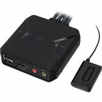 Commutateur KVM audio USB IOGEAR 2 ports 4K HDMI (GCS92HU)-Commutateur KVM 4K à deux ports
