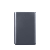 Basic Tech - Banque d'alimentation Basic Tech 5000mAh, Charbon-Jusqu'à deux recharges completes pour les telephones intelligents