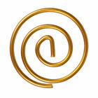 JAM PAPER - Trombones Circulaires Colores, Dore, 2 Paquets de 50-Trombones de qualite superieure fabriques à partir de fil d'acier recouvert de vinyle de haute qualite.