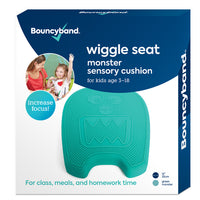 Bouncyband Coussin Sensoriel de Siège Wiggle, Monstre à la Menthe-Permet tranquillement le mouvement, permettant aux élèves d’être productifs tout en travaillant